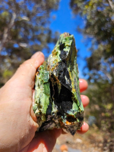 Rough Chrome Chalcedony CCR173