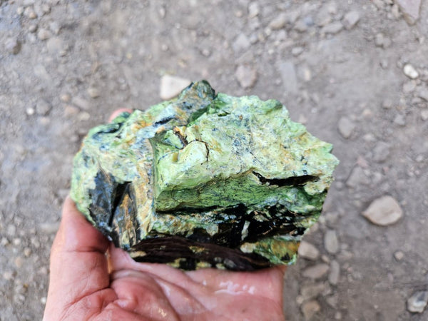 Rough Chrome Chalcedony CCR173