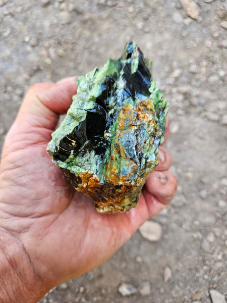 Rough Chrome Chalcedony CCR173