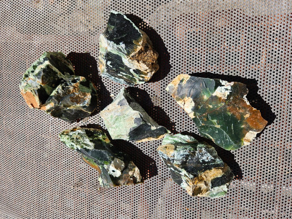 Rough Chrome Chalcedony CCR176