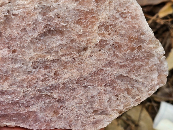 Polished Kunzite slab KU123