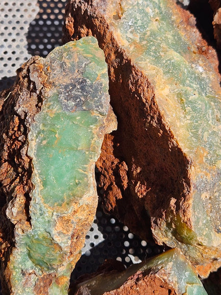 Chrysoprase rough.  CHR 210