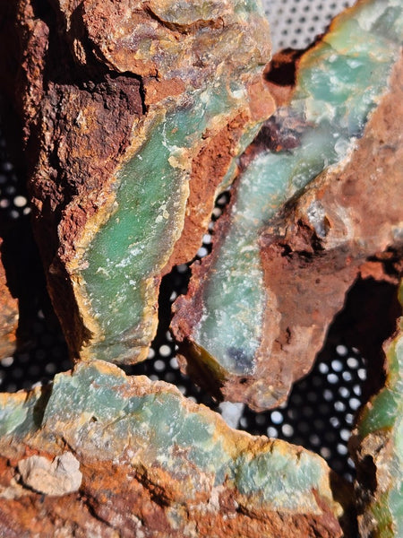 Chrysoprase rough.  CHR 210