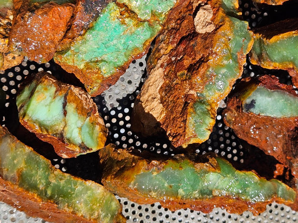 Chrysoprase rough.  CHR 210