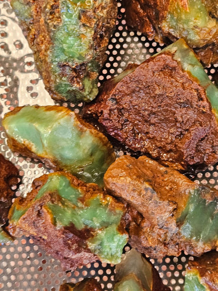 Chrysoprase rough.  CHR 210