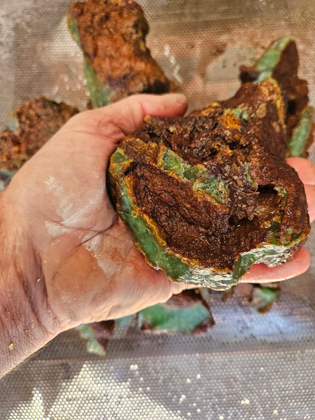 Chrysoprase rough.  CHR 210