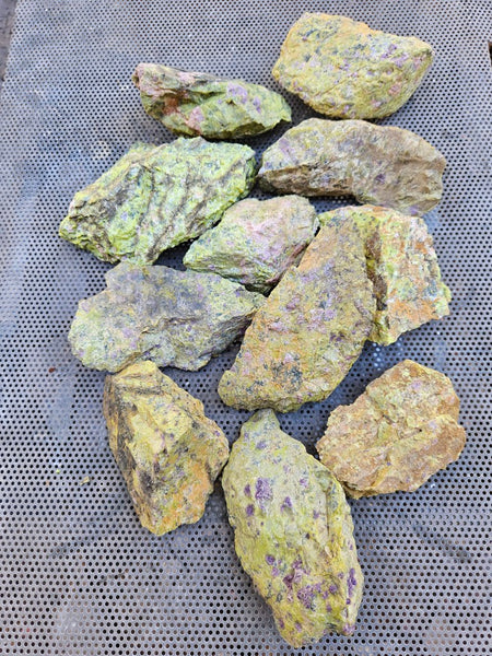 Rough Stichtite in Serpentine (Atlantisite) STR138