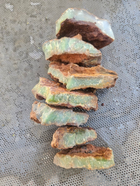 Chrysoprase rough.  CHR 211