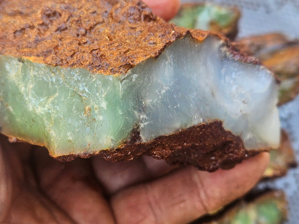 Chrysoprase rough.  CHR 211