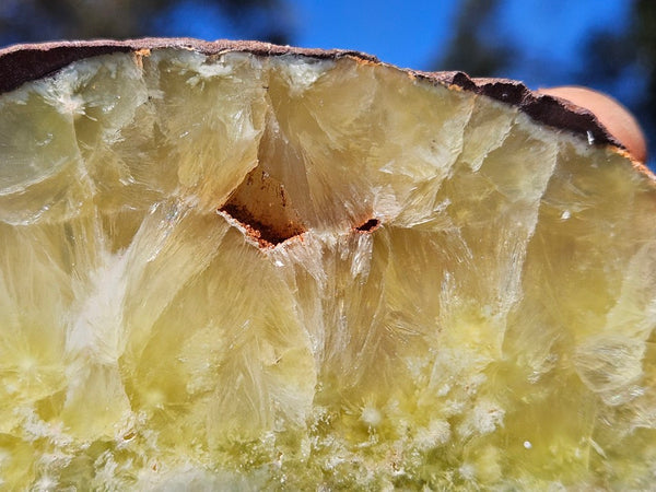 Polished Prehnite slab PR135