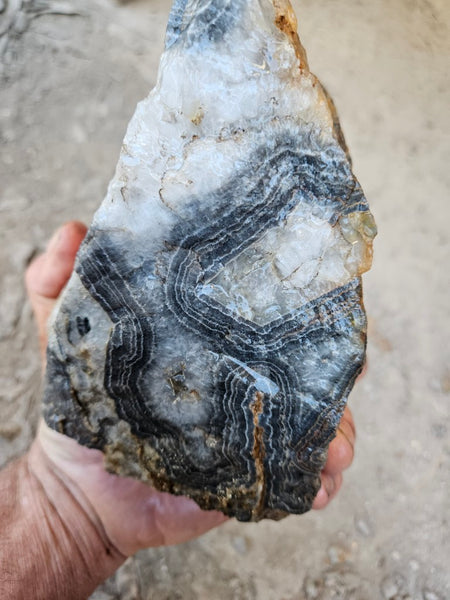 Wyloo Agate rough . WAR113