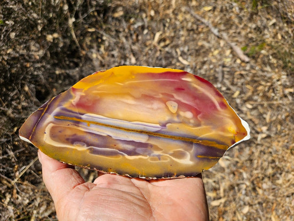 Polished  Mookaite slab MK567