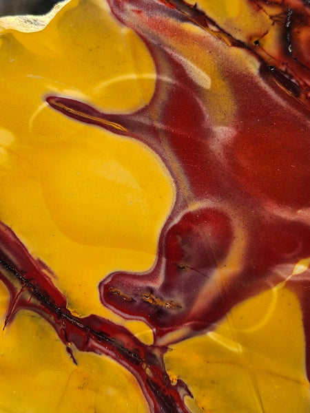Polished  Mookaite slab MK568