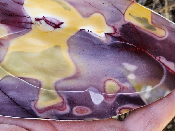 Polished  Mookaite slab MK569