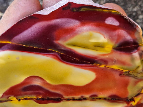 Polished  Mookaite slab MK571