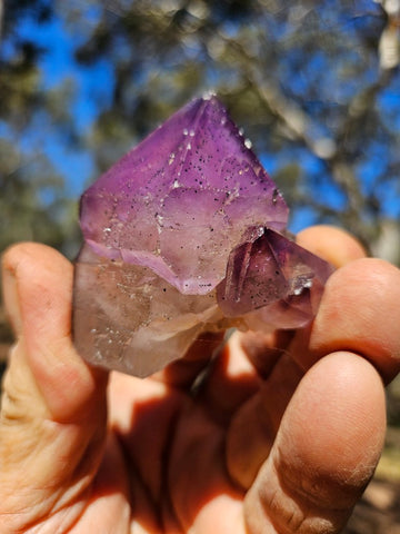 Wyloo Amethyst crystal . AM153