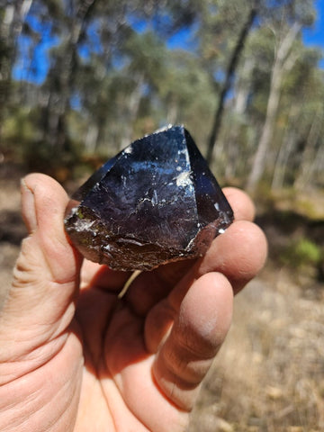 Wyloo Smoky Amethyst crystal . AM155