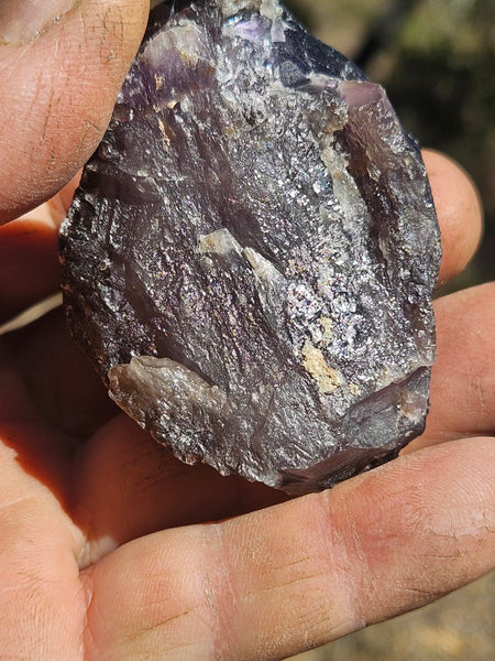 Wyloo Smoky Amethyst crystal . AM155