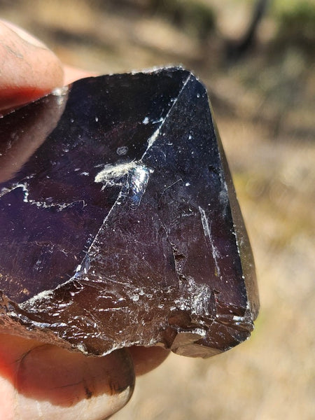 Wyloo Smoky Amethyst crystal . AM155