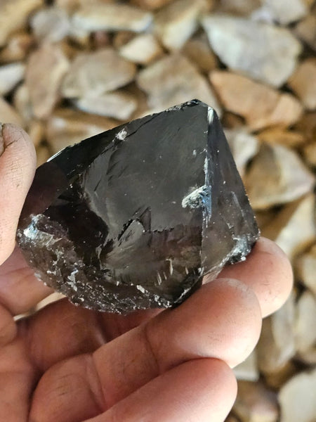 Wyloo Smoky Amethyst crystal . AM155