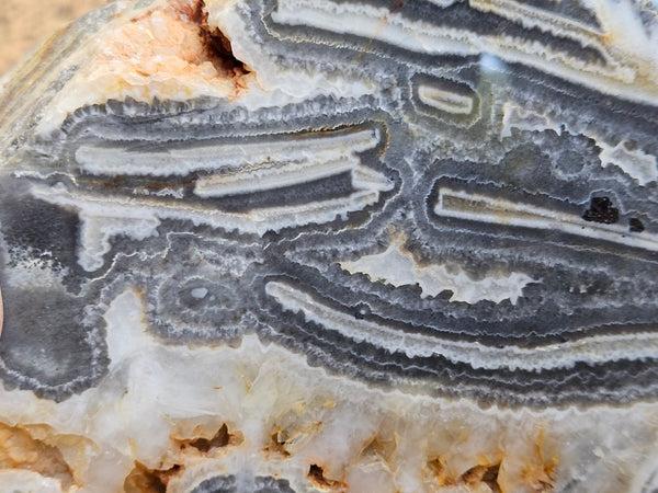 Polished Wyloo Agate slab WA155