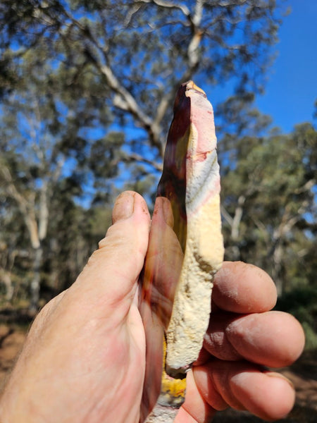 Polished  Mookaite slab MK573