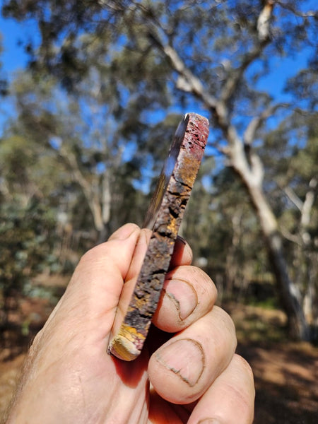 Polished  Mookaite slab MK574