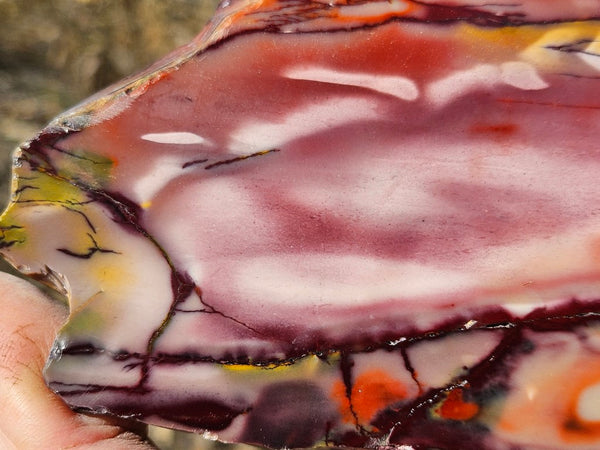 Polished  Mookaite slab MK577