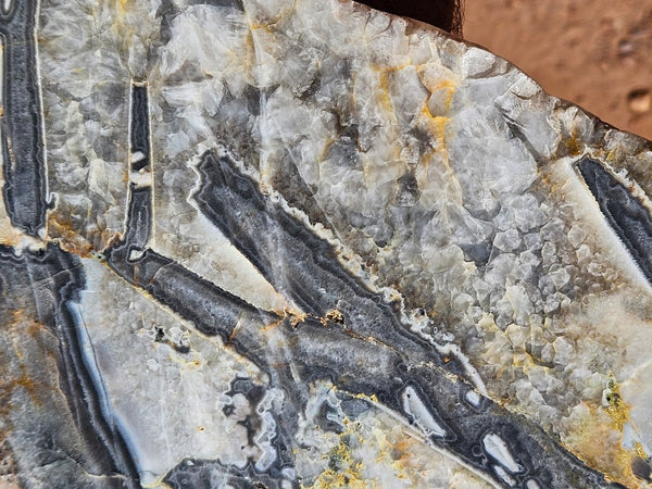 Polished Wyloo Agate slab WA161  John