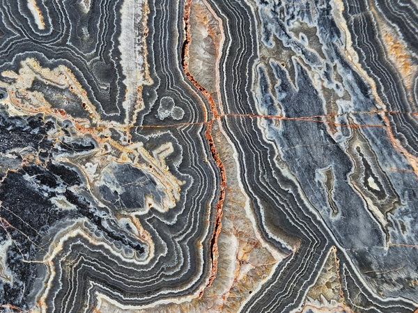 Polished Wyloo Agate slab WA162  John