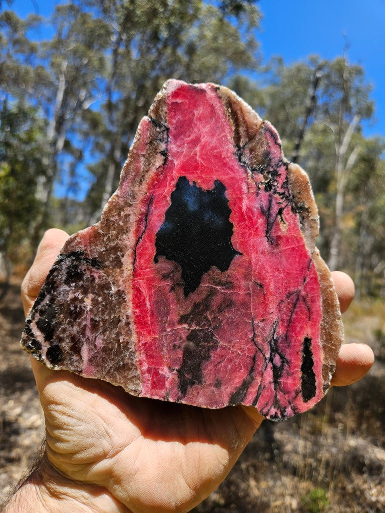 Polished Rhodonite  RH308
