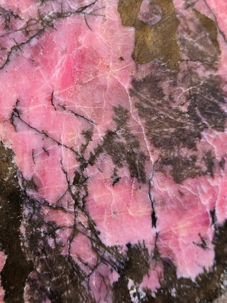 Polished Rhodonite slab RH309