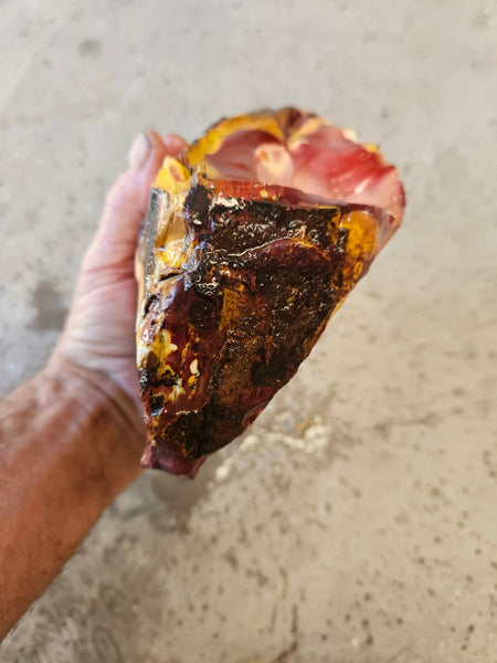 Mookaite rough.  MKR 293