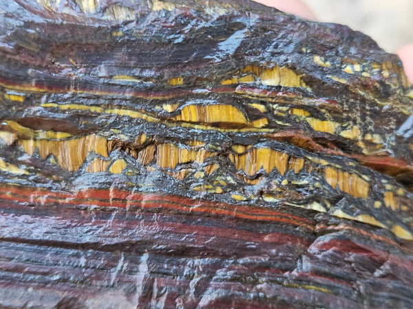 Tiger Iron rough rock TIR183