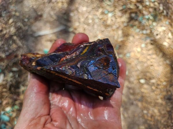 Tiger Iron rough rock TIR184