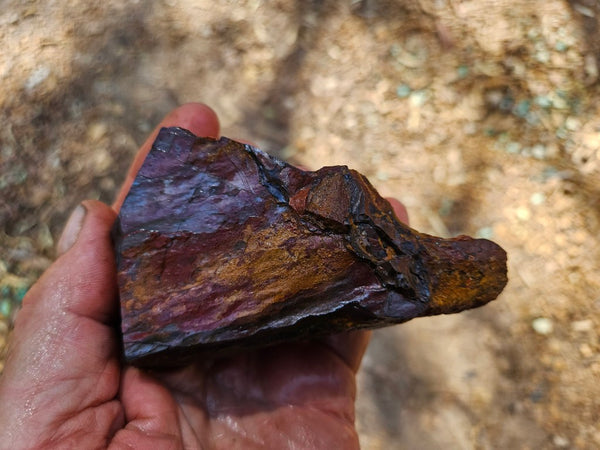 Tiger Iron rough rock TIR184
