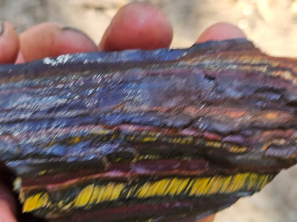 Tiger Iron rough rock TIR184