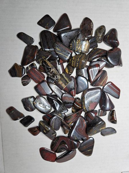 1 kg. Tumble polished Tiger Iron TIT111