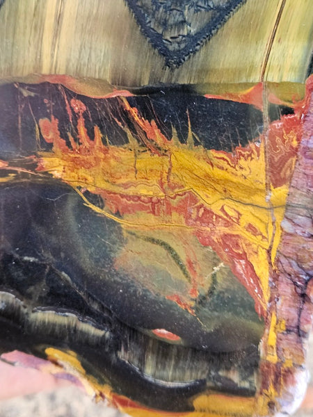 Polished Tiger Eye slab TE494