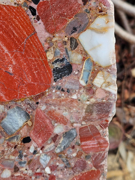 Polished Chert Breccia slab CB119