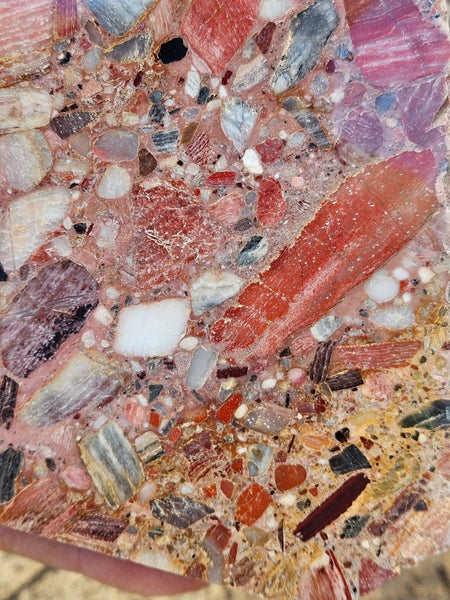 Polished Chert Breccia slab CB119
