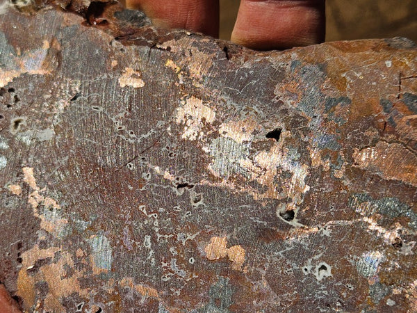 Polished De Grussa copper ore slab CO136