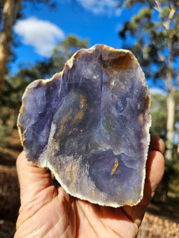 Purple Chalcedony  PU164