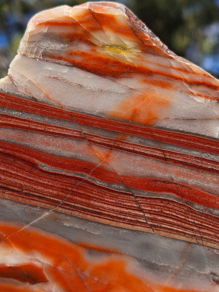 Polished Marble Bar Chert  slab MB112