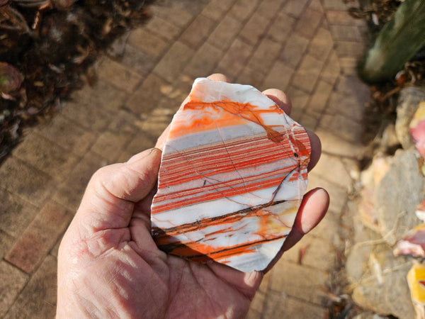 Polished Marble Bar Chert  slab MB113