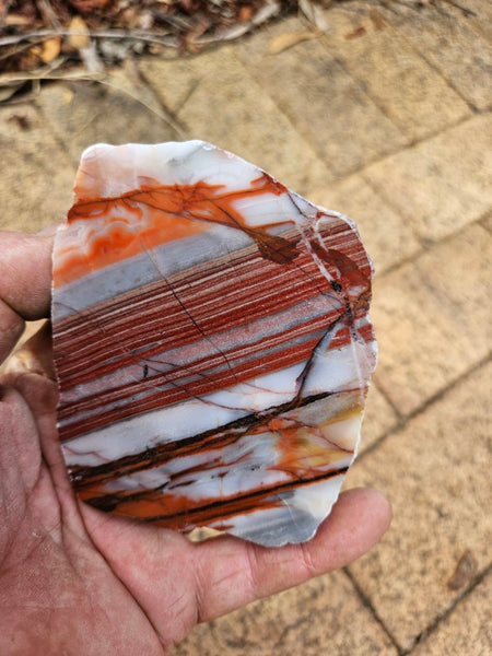 Polished Marble Bar Chert  slab MB113