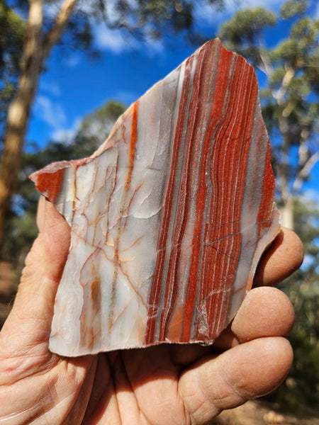 Polished Marble Bar Chert  slab MB114