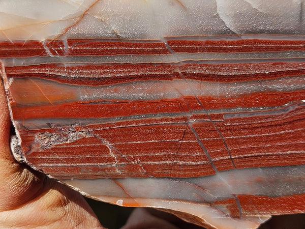 Polished Marble Bar Chert  slab MB114