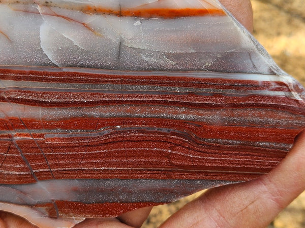 Polished Marble Bar Chert  slab MB114