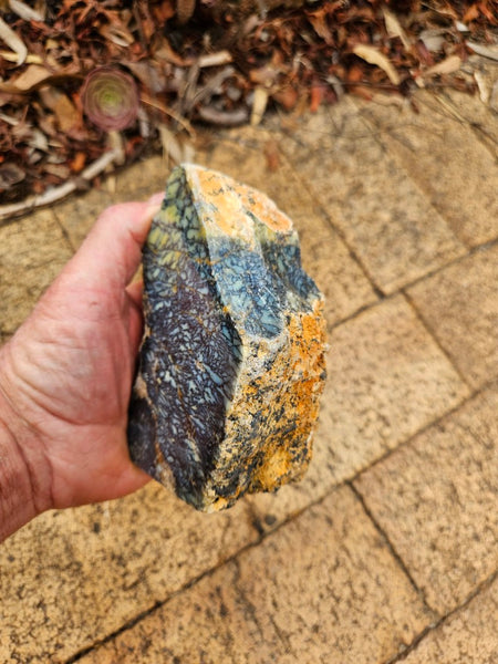 Polished Dendritic Opal DO237